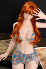 Irontech Doll Kitty 166cm Cカップ S32 ワンピース ナミ風 コスプレ系 フルシリコン製 - 画像 (6)