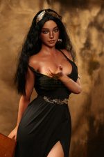 Irontech Doll Layla 166cm Cカップ S39 褐色肌 黒髪ロング グラマラス フルシリコン製 - 画像 (7)