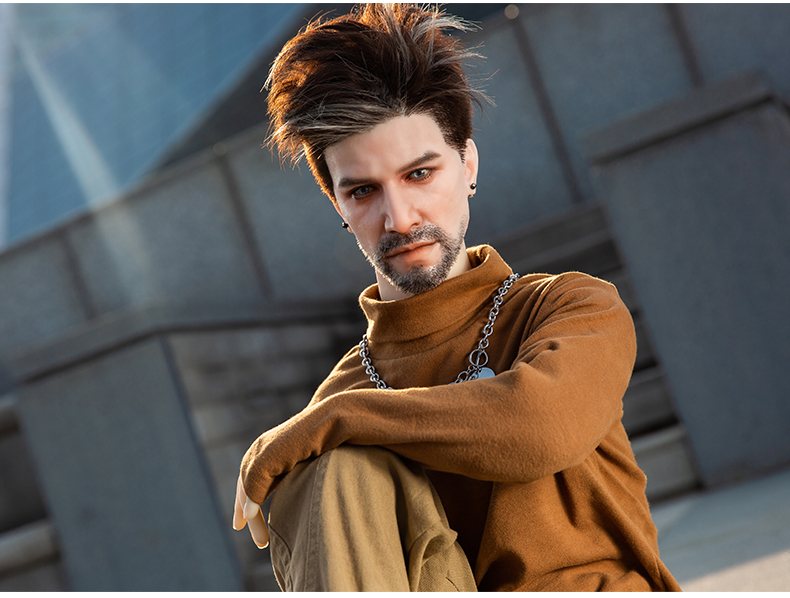 QiTa 135cm 麦克 ハンサムな外人おじさま TPE 男性ラブドール