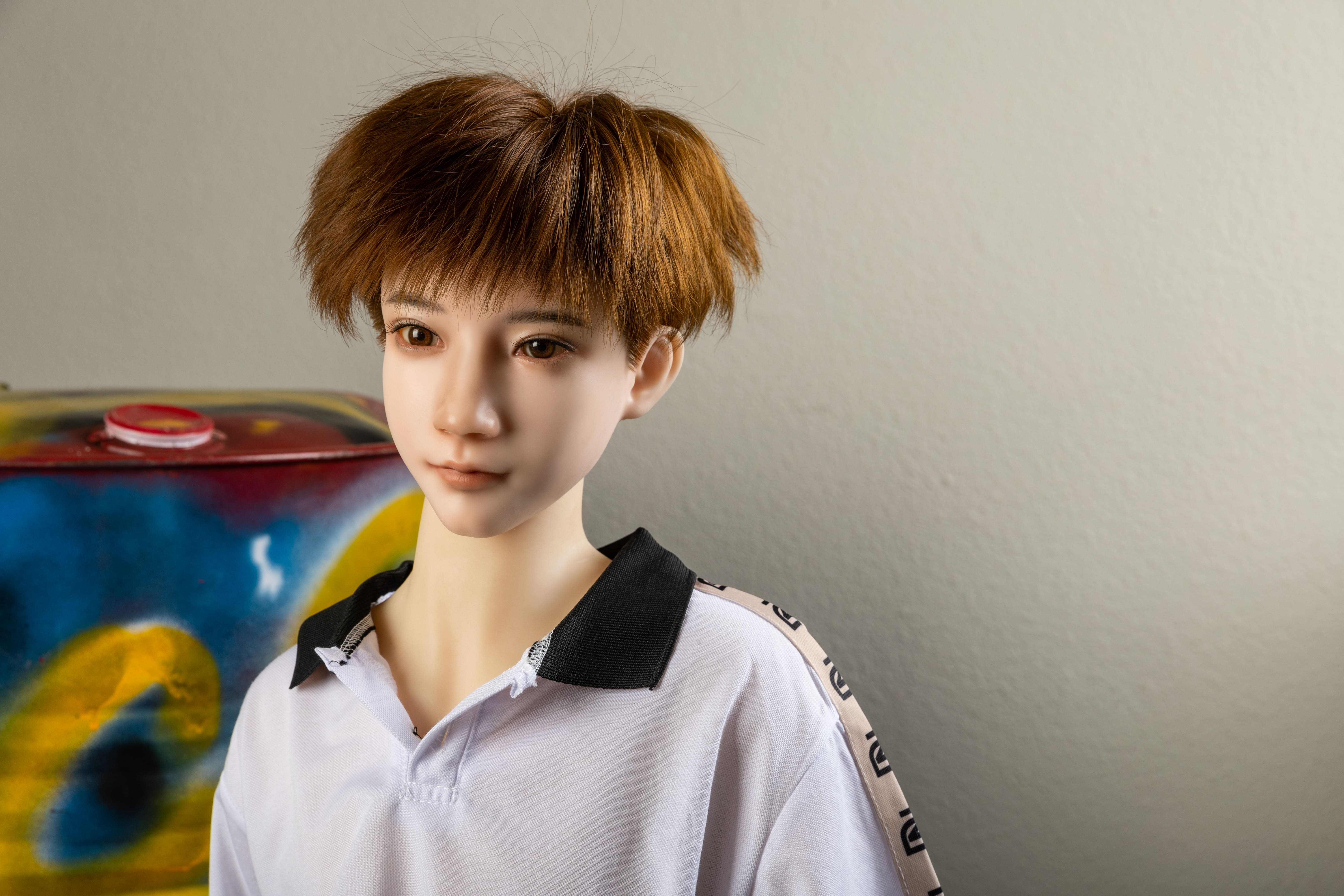 QiTa 135cm 风 ハンサムな少年風 TPE 男性ラブドール