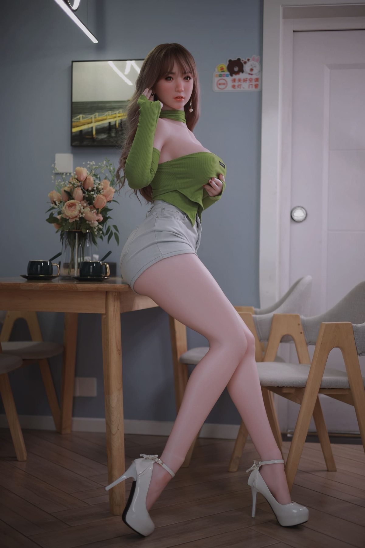 JYDOLL 奶雪（ナイシュエ） 157cm セクシーモデル シリコンボディ ラブドール - 画像 (6)