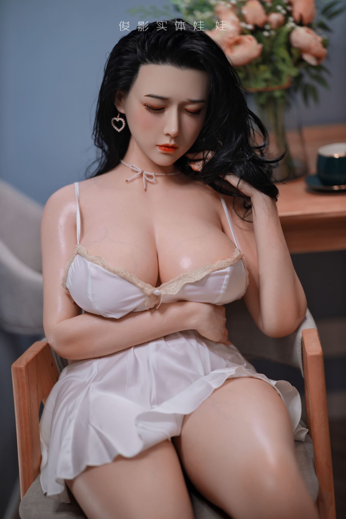 JYDOLL 小倩（シャオチェン） 162cm 貴妃 眠り姫 フルシリコン 等身大ラブドール - 画像 (11)