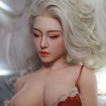 JYDOLL 163cm 媚媚 銀髪のお姉さん シリコンヘッドセックス人形