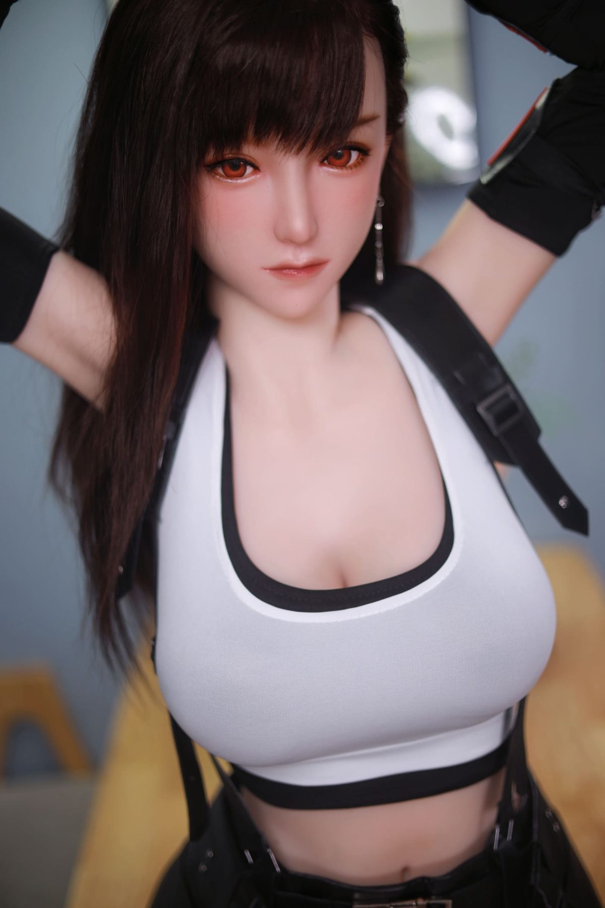 JYDOLL Tifa（ティファ） 163cm 激カワ コスプレ 美少女  シリコンヘッド 等身大ラブドール - 画像 (14)