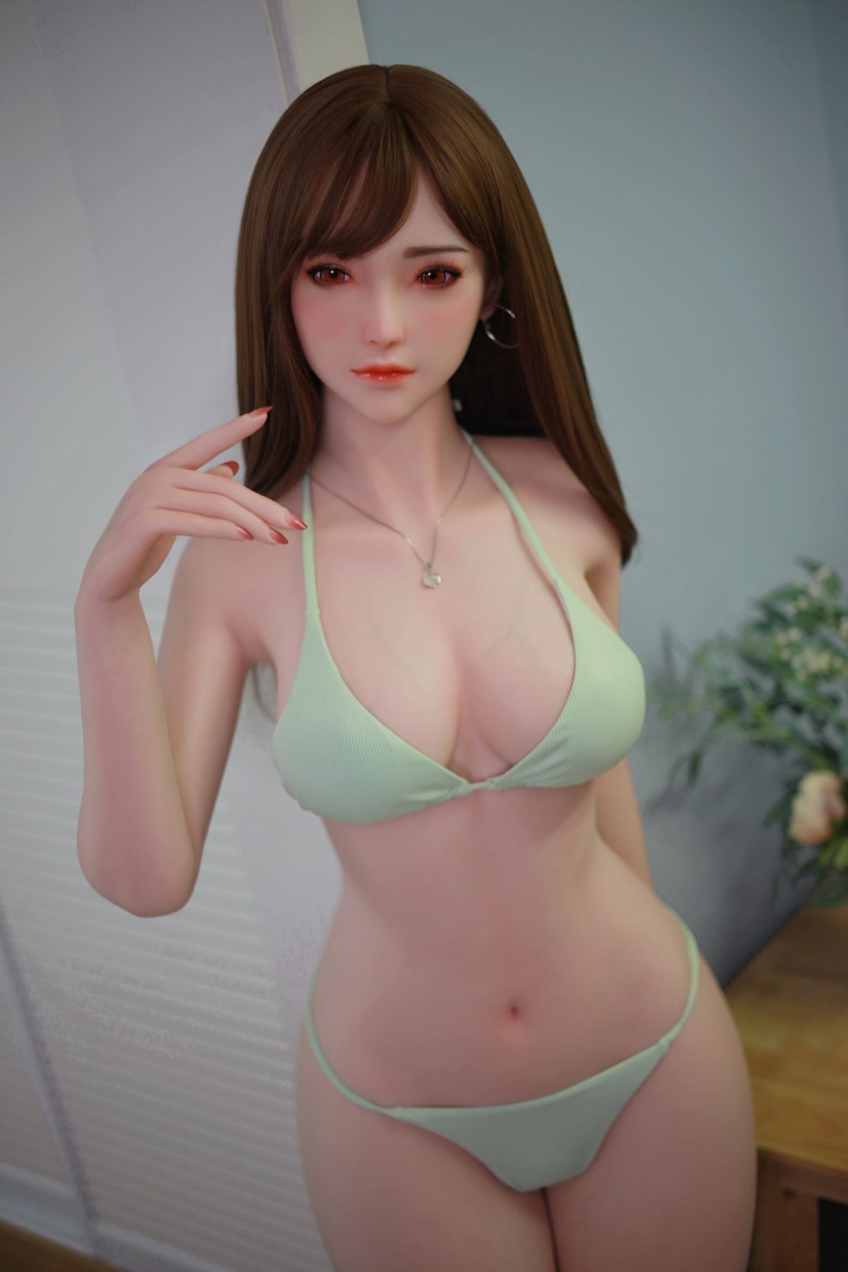 JYDOLL 水蜜桃（シュイミィタオ） 168cm 清楚 美人 フルシリコン ラブドール - 画像 (8)