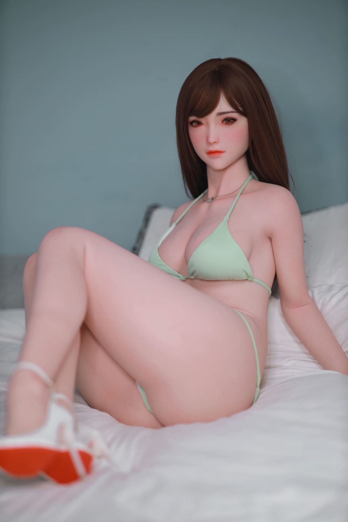 JYDOLL 水蜜桃（シュイミィタオ） 168cm 清楚 美人 フルシリコン ラブドール - 画像 (16)
