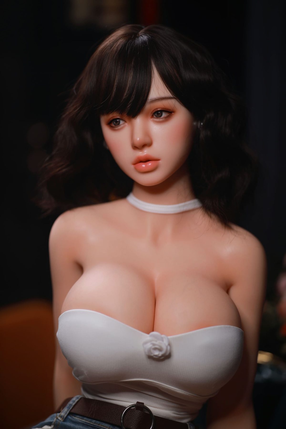 JYDOLL 织纱（ヂィーシャー） 161cm 巻き髪 巨乳 フルシリコン ラブドール - 画像 (12)