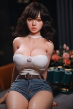 JYDOLL 织纱（ヂィーシャー） 161cm 巻き髪 巨乳 フルシリコン ラブドール - 画像 (13)