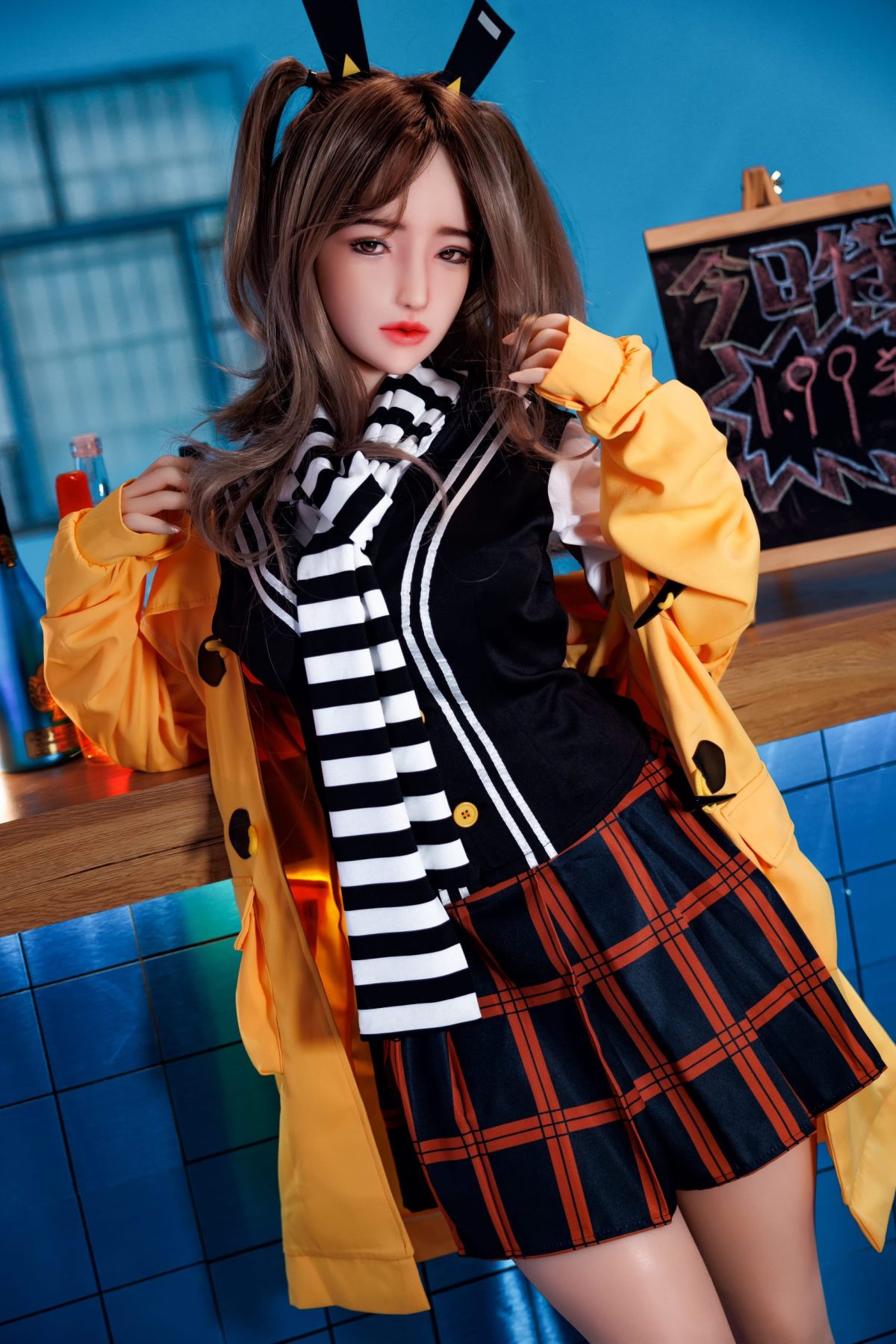 JYDOLL 海玲（ハイリン） 165cm 可愛い ツインテール フルシリコン ラブドール - 画像 (9)