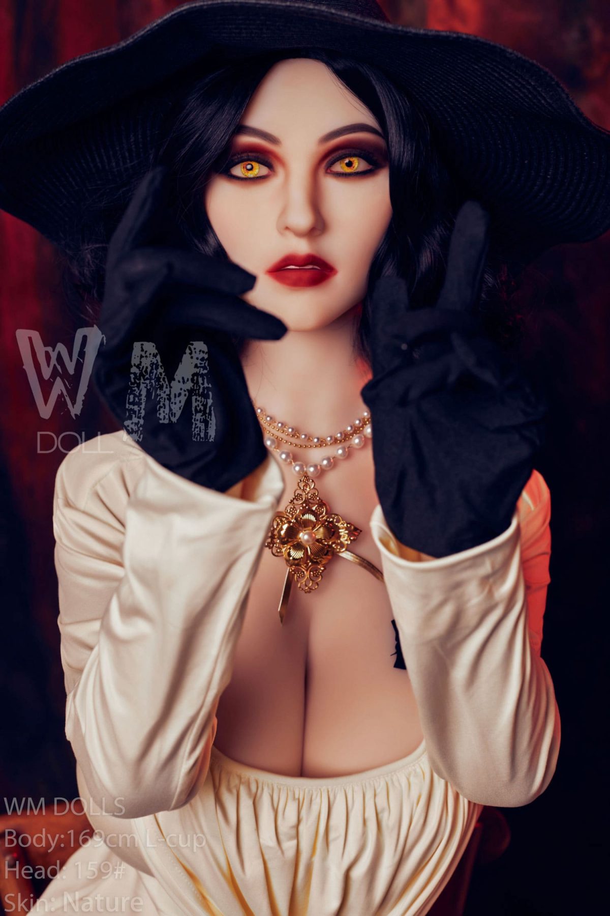 WM Doll 169cm Lカップ 黒羽 ダッチワイフ 等身大ドール リアル