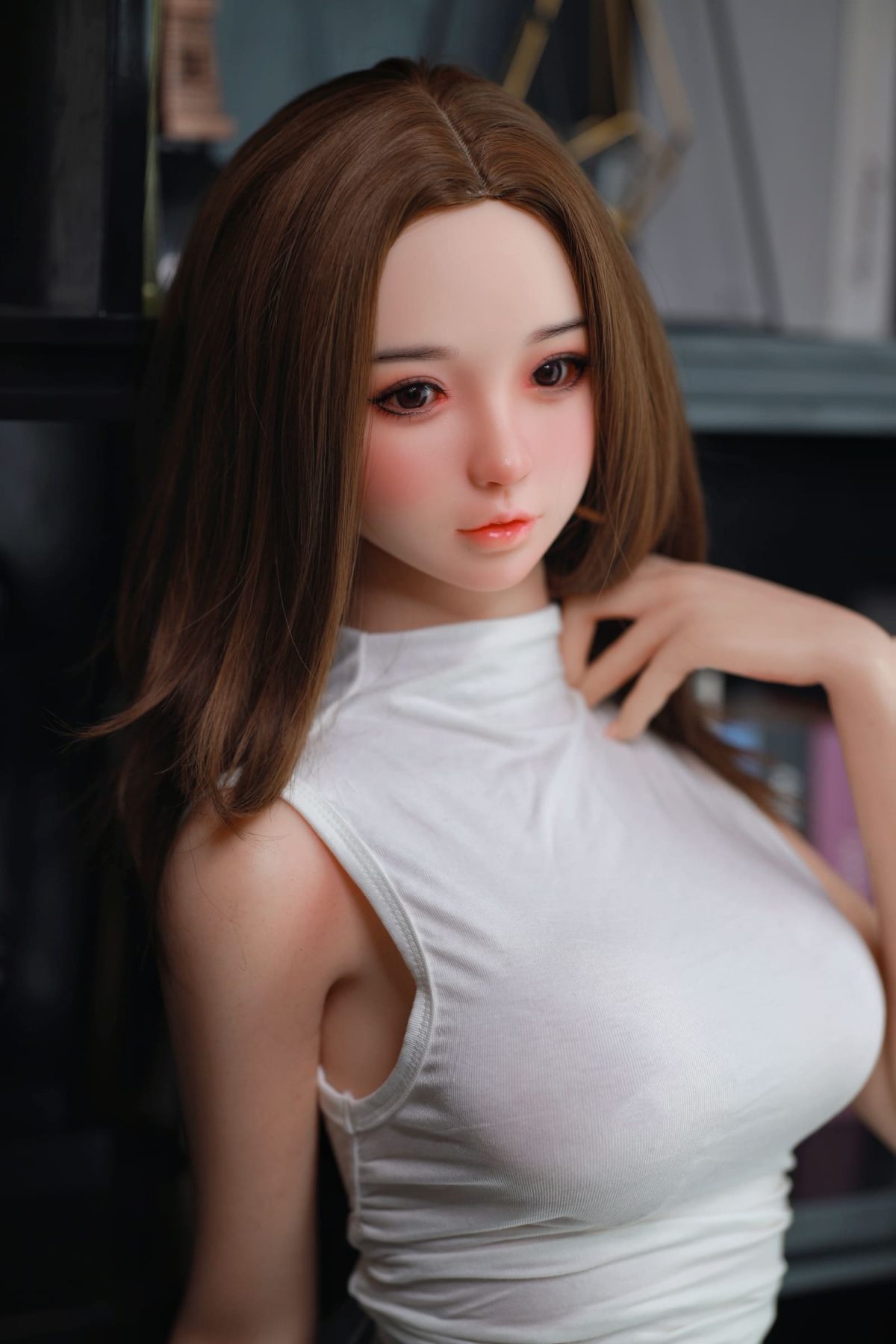 JYDOLL 艾米莉（エミリー） 165cm 可愛い 巨乳 茶髪 フルシリコン ラブドール - 画像 (8)