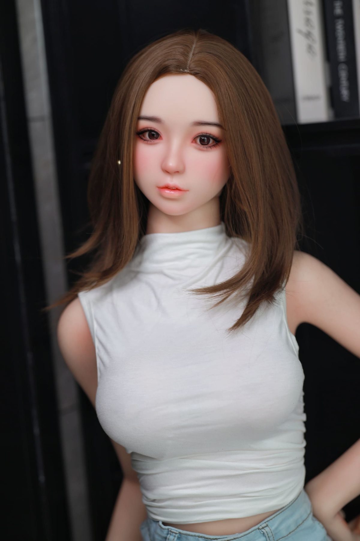 JYDOLL 艾米莉（エミリー） 165cm 可愛い 巨乳 茶髪 フルシリコン ラブドール - 画像 (10)